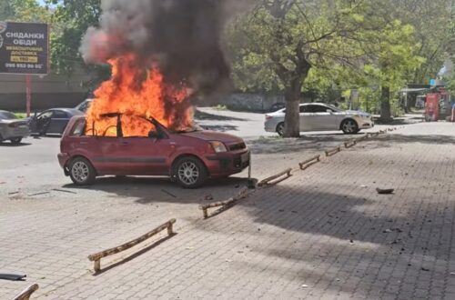 Дрони росіян атакували центр Херсона: є потерпілі