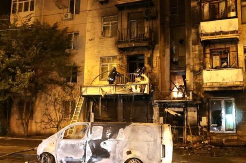 В ДСНС показали наслідки атаки на Харків