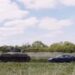 Ветеран Другої світової танком переїхав авто Tesla