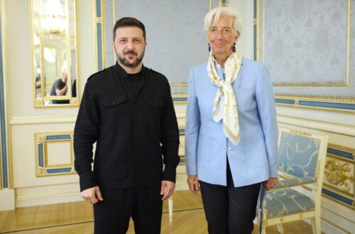 Зеленський і глава ЄЦБ обговорили активи Росії
