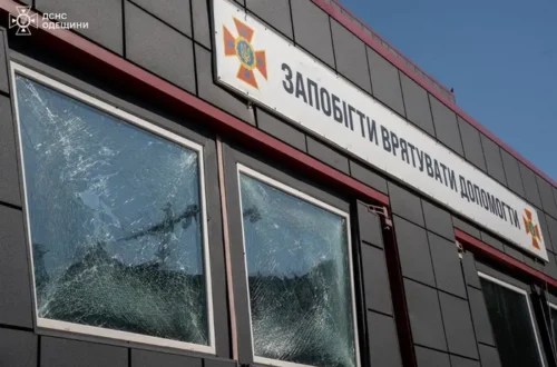 РФ пошкодила пожежно-рятувальну частину в Одесі (фото)