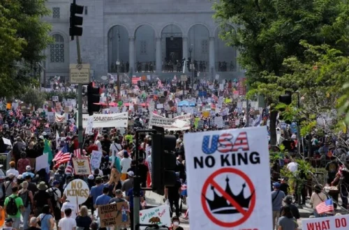 Американці вийшли на протести проти політики Трампа