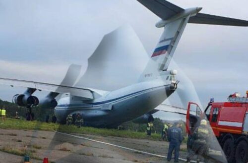 В Росії Іл-76 здійснив аварійну посадку