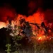 На Харківщині після атаки дронів спалахнуло промислове підприємство