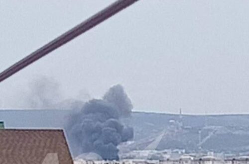 В Криму знайшли "пояснення" пожежі на нафтобазі