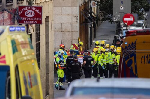 У центрі Мадрида обвалилася будівля: є загиблі