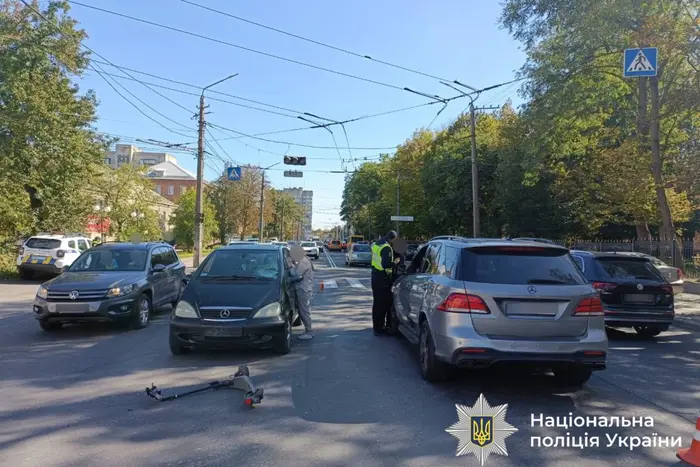 У Вінниці Mercedes збив 11-річного хлопчика