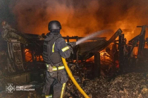 Росія атакувала Харківщину дронами: виникли численні пожежі