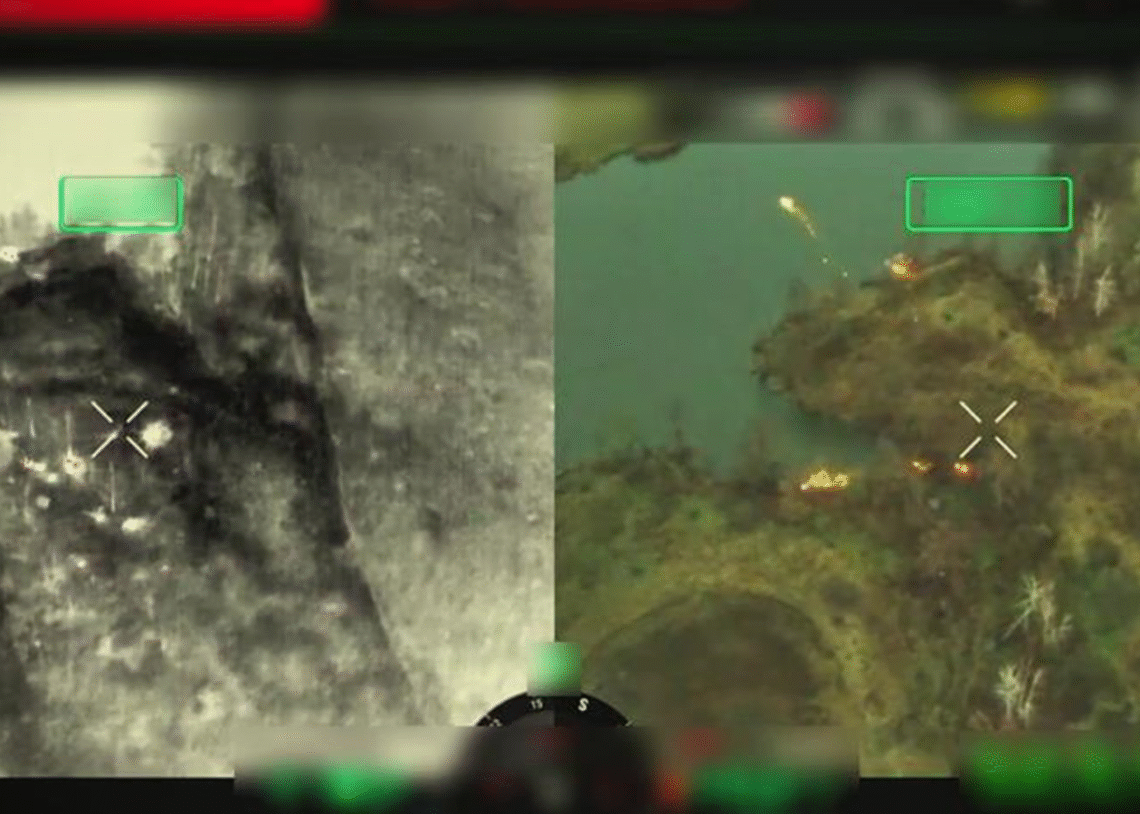 ДПСУ показала знищення бліндажу та складу боєприпасів росіян