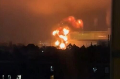 Дрони атакували електростанцію у Підмосков'ї