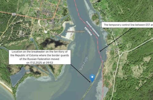 Російські прикордонники порушили кордон Естонії