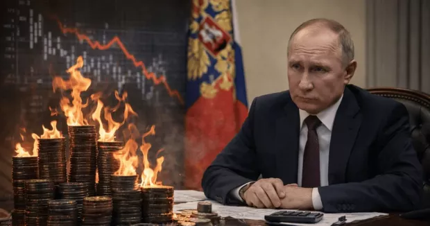 Летить у прірву: У Путіна визнали, економіка РФ входить у зону турбулентності, - розвідка