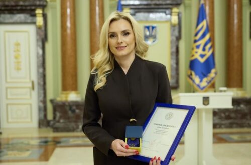 Ірина Федишин отримала нагороду від президента