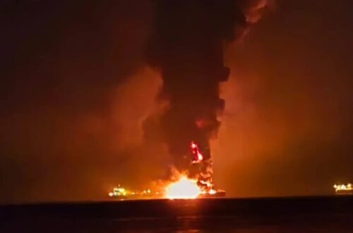 У Перській затоці горять нафтові танкери після атаки Ірану - ЗМІ