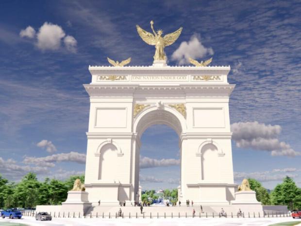 "Буде найкрасивішою в світі": Трамп хоче звести у Вашингтоні 76-метрову арку (фото)