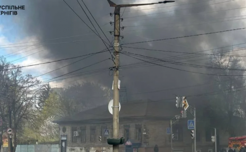 Росіяни вдарили дроном по відділу поліції у Прилуках на Чернігівщині (фото)