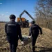 У полі на Київщині виявлено бойові частини ракети Х-101