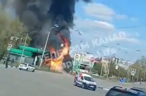 Росія дронами атакує АЗС в різних районах Харкова