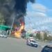 Росія дронами атакує АЗС в різних районах Харкова