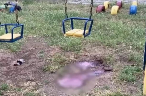 Росіяни обстріляли дитмайданчик у Херсоні