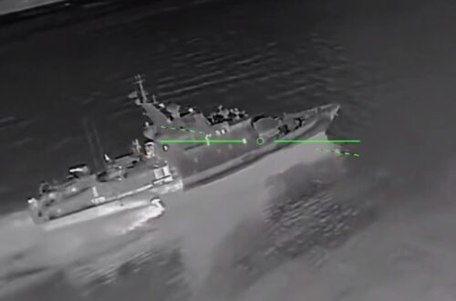 СБС уразили сторожовий корабель росіян в Криму