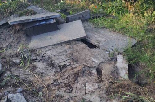 На Харківщині з кладовища викрали радянський танк