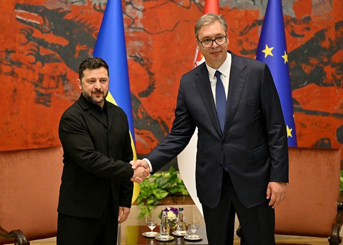 Зеленський проводить переговори Вучичем у Белграді