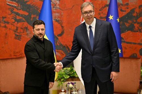 Зеленський проводить переговори Вучичем у Белграді